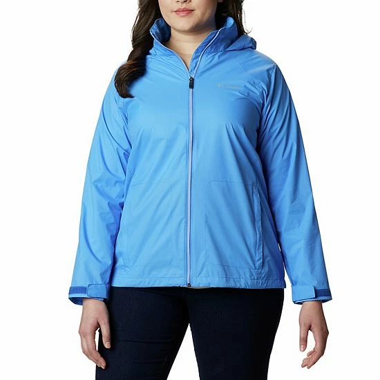 Plus Size Columbia Switchback III Hooded Packable Jacket Miami 22 Plus Size Columbia Switchback III Hooded Packable Jacket Miami - Image 20