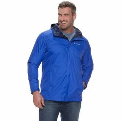 Big & Tall Columbia Watertight II Omni-Tech Hooded Packable Jacket Collegiate Navy -Columbia Shop unnamed file 872