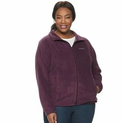 Plus Size Columbia Benton Springs Full-Zip Fleece Jacket Dark Ivy -Columbia Shop unnamed file 88