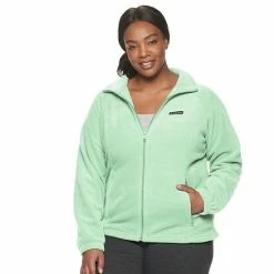 Plus Size Columbia Benton Springs Full-Zip Fleece Jacket Dark Ivy -Columbia Shop unnamed file 90