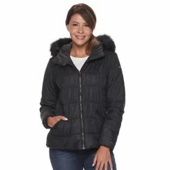 Women's Columbia Sparks Lake Omni-Heat™ Hooded Jacket Black -Columbia Shop unnamed file 921
