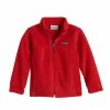 Toddler Boy Columbia Fuzzy Fleece Midweight Jacket Red Quartz