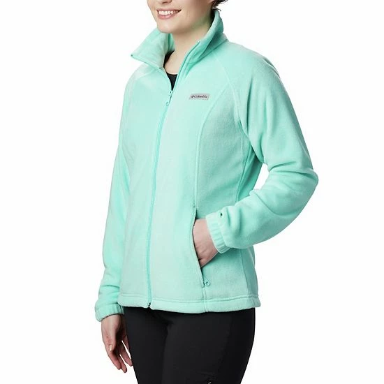 Women's Columbia Benton Springs Zip-Front Fleece Jacket Sea Salt 2 Women's Columbia Benton Springs Zip-Front Fleece Jacket Sea Salt